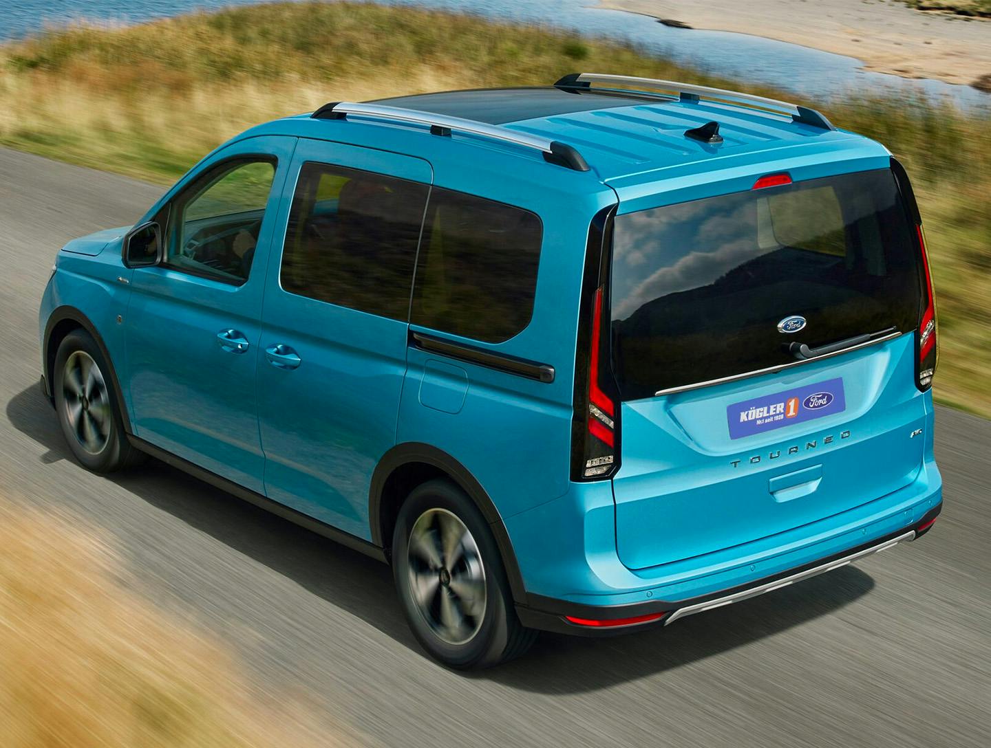Ford Tourneo Connect Heck blau